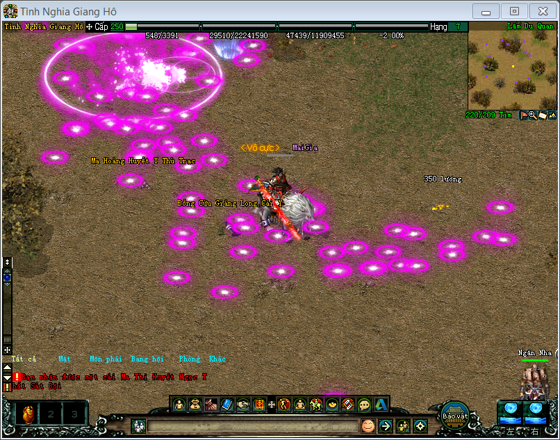 trang bị hoàng kim môn phái