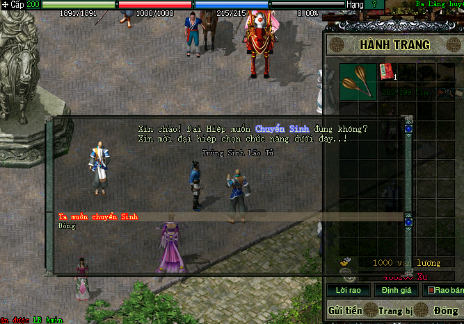 code trùng sinh võ lâm offline