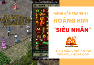 nâng cấp trang bị hoàng kim